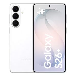 جالاكسي S26 بلس ثنائي الشريحة أبيض 12 جيجابايت رام 256 جيجابايت 5G - نسخة الشرق الأوسط